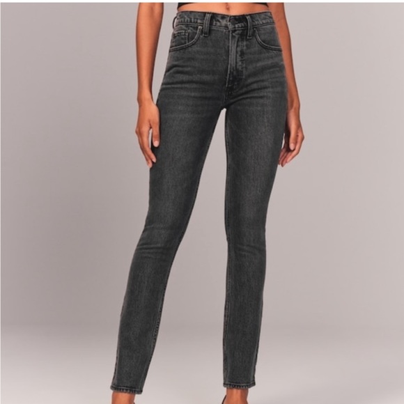 A&F The Skinny High Rise Jeans - Size 29/8R - Picture 4 of 9